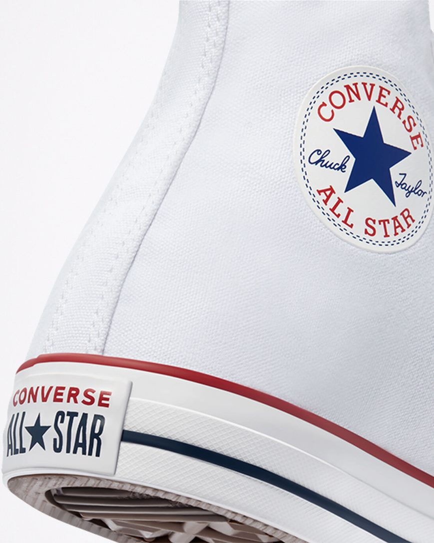 Women's Converse Chuck Taylor All Star Classic High Top Shoes White | AU 45381V
